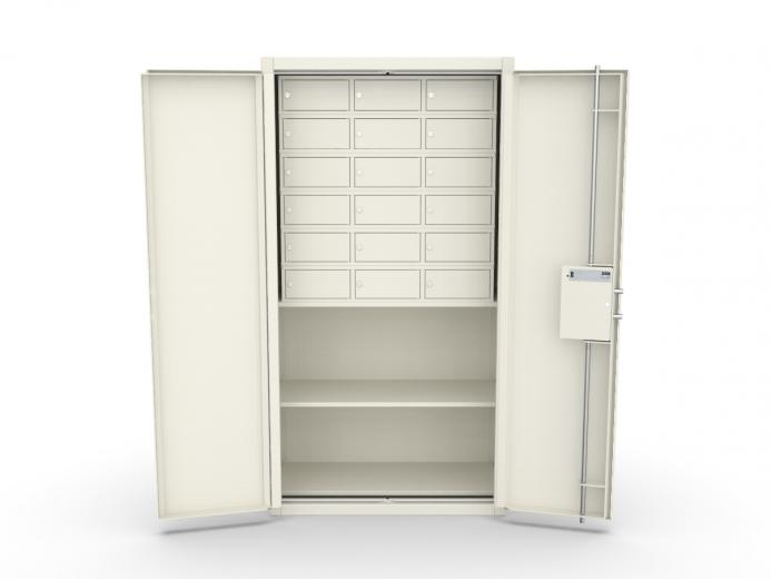 Armoire forte 18 compartiments