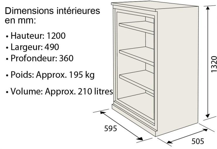 Armoire ignifuge papier SA 210