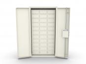 Armoire forte avec 33 compartiments