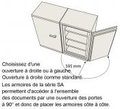 Armoire ignifuge papier  SA 210